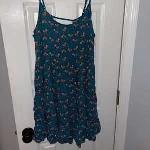 Women’s Blue Floral Dress